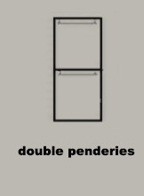 Double penderie